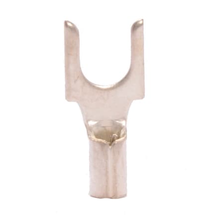 Hillsdale Terminal Fork Terminal, #10 Stud Size, 14 AWG, 600 V, 1000 PK 10162BZ